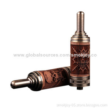 Smokjoy New Arrival E-cigar N-fire Wooden Atomizers, 2.5mL Volume